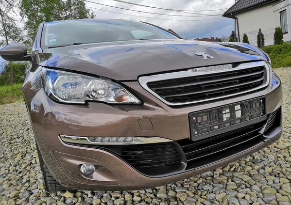 Peugeot 308 cena 34900 przebieg: 100000, rok produkcji 2016 z Tuchów małe 742